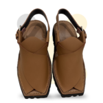 Yellow Mate Vebram Sole Peshawari Chappal